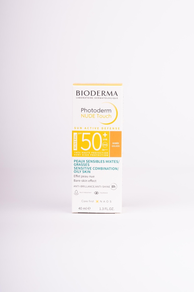 PHOTODERM NUDE TOUCH MINERAL SPF50+ DORADO 40ML