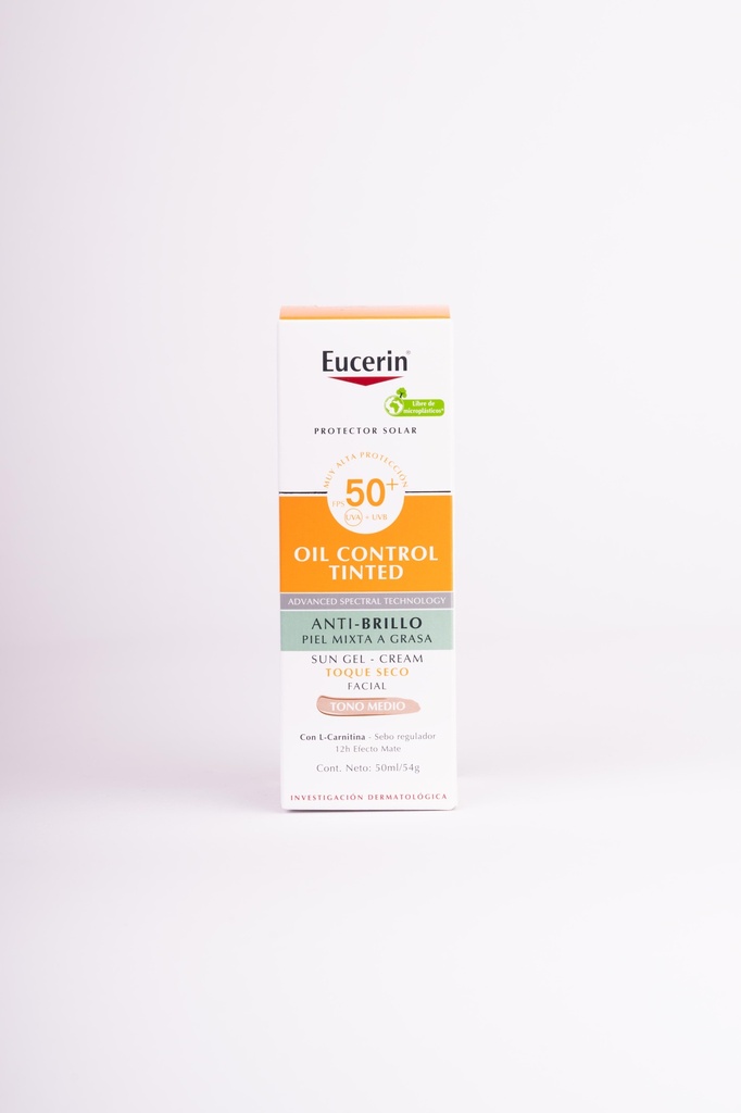 EUCERIN SPF50+ OIL CONTROL T/MEDIO 50ML