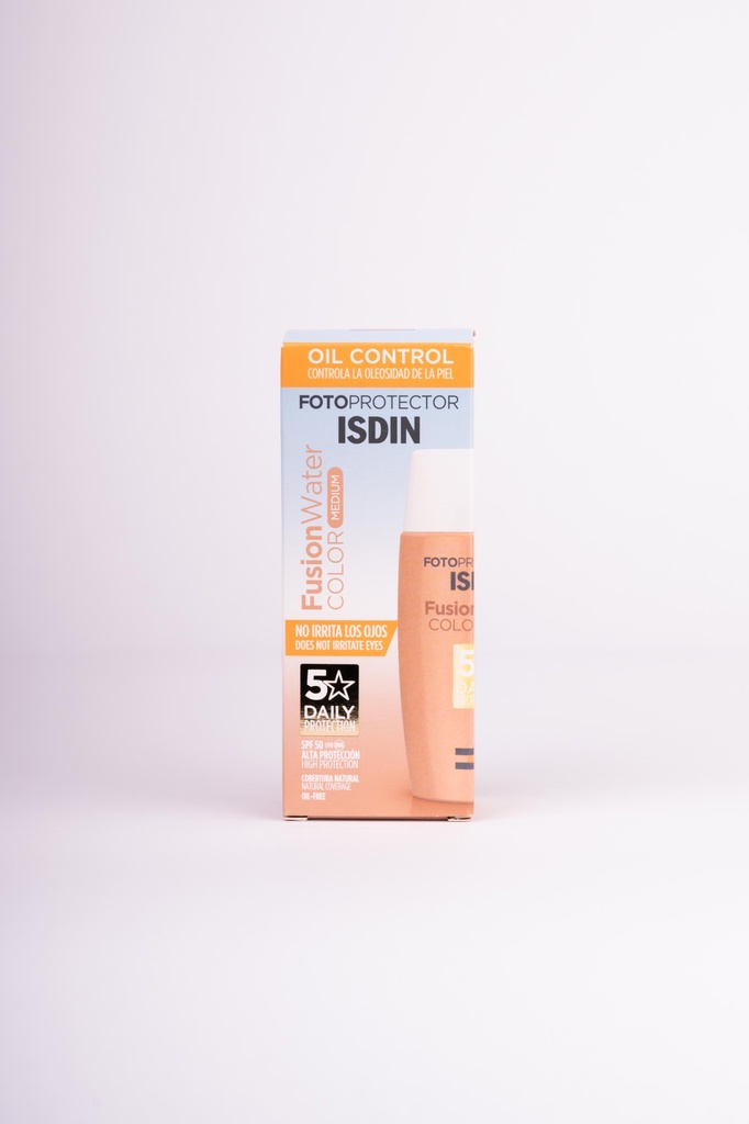 ISDIN SPF50 FUSION WATER COLOR MEDIUM 50ML