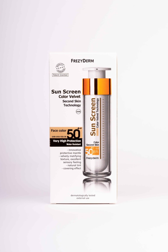 SUN SCREEN COLOR VELVET 50+ 50ML